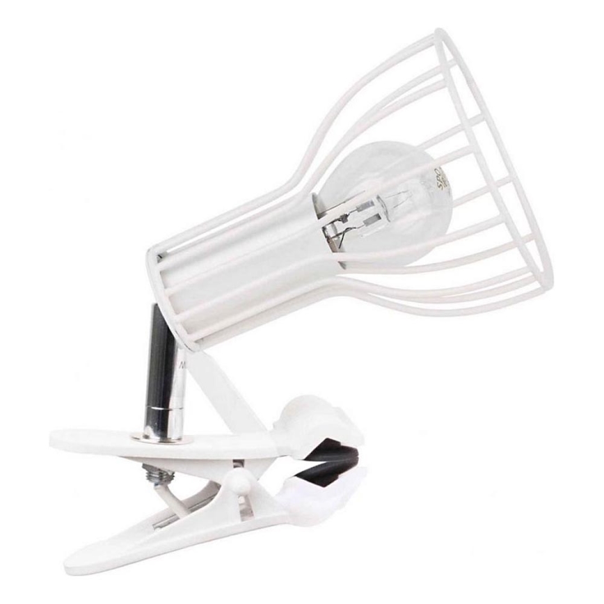 Candeeiro com um clip MEGAN 1xE14/40W/230V - certificado por FSC