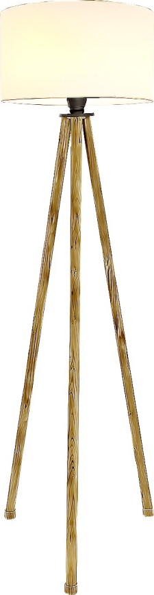 Candeeiro de chão 1xE27/40W/230V bege/branco