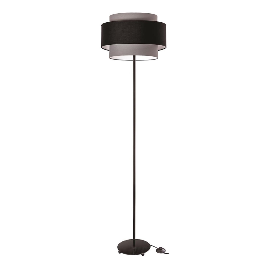Candeeiro de chão 1xE27/60W/230V cinzento