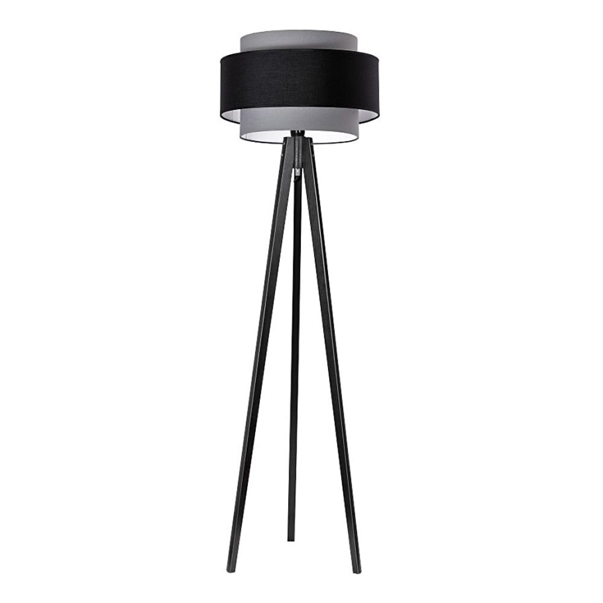 Candeeiro de chão 1xE27/60W/230V cinzento