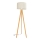 Candeeiro de chão ALBA 1xE27/15W/230V creme/carvalho