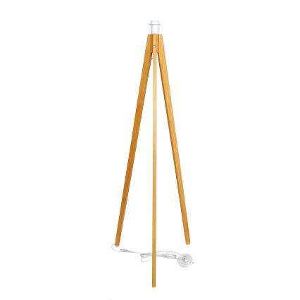 Candeeiro de chão ALBA 1xE27/15W/230V creme/carvalho