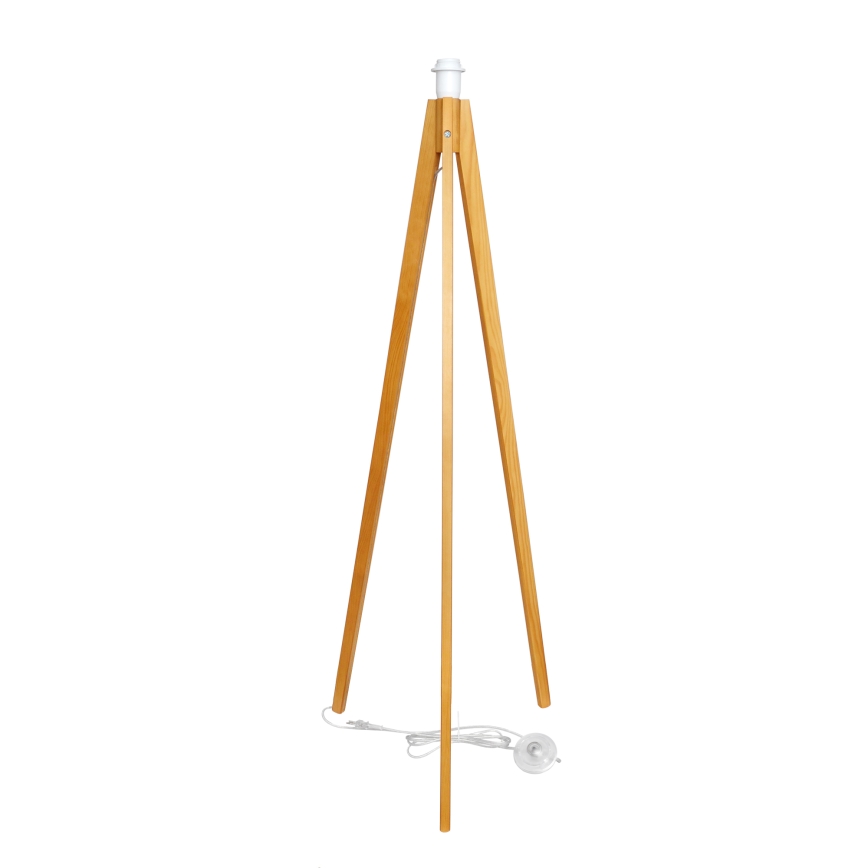 Candeeiro de chão ALBA 1xE27/15W/230V creme/carvalho