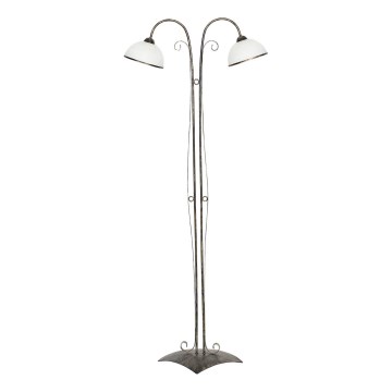 Candeeiro de chão ANTICA 2xE27/60W/230V
