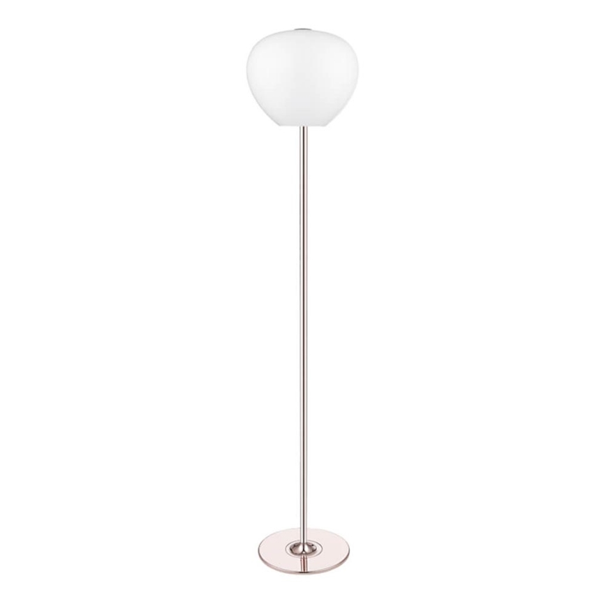 Candeeiro de chão ARAGON 3xG9/3W/230V branco/rosa dourada