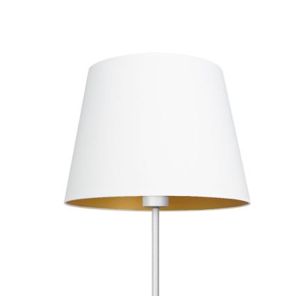 Candeeiro de chão ARDEN 1xE27/60W/230V branco/dourado