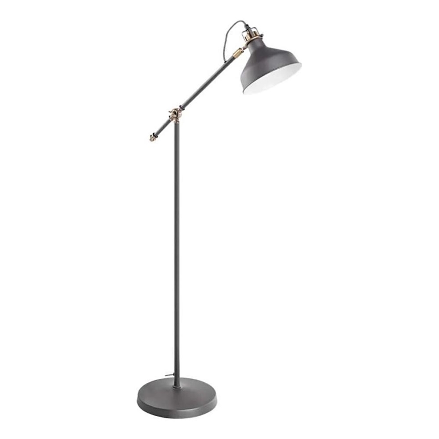 Candeeiro de chão ARTHUR 1xE27/25W/230V cinzento