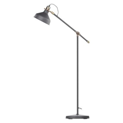 Candeeiro de chão ARTHUR 1xE27/25W/230V cinzento