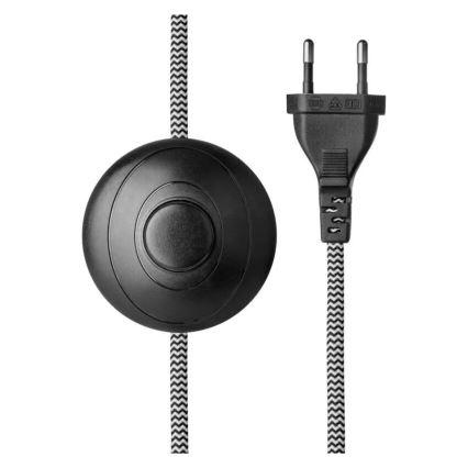 Candeeiro de chão ARTHUR 1xE27/25W/230V cinzento