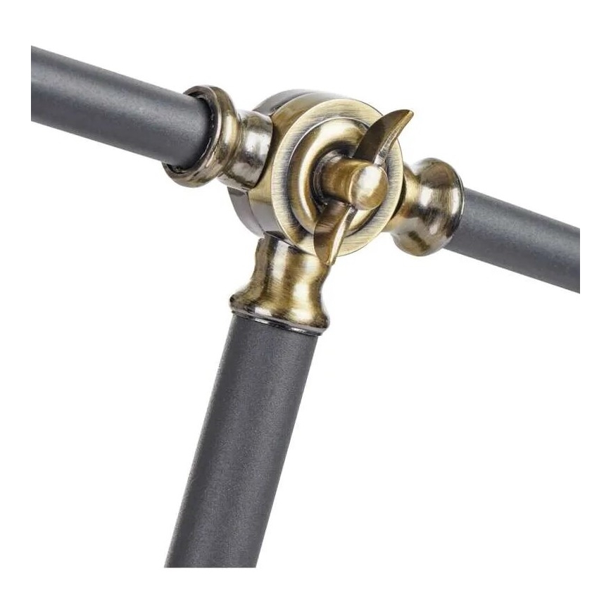Candeeiro de chão ARTHUR 1xE27/25W/230V cinzento