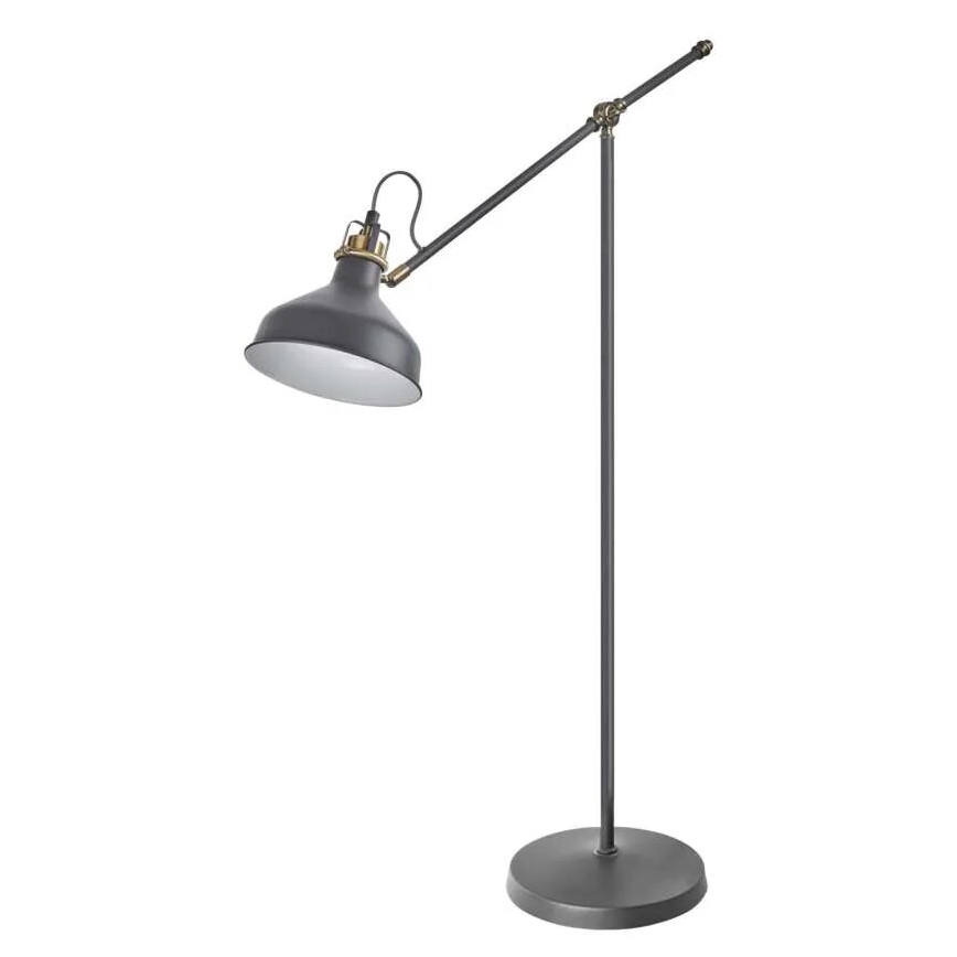 Candeeiro de chão ARTHUR 1xE27/25W/230V cinzento