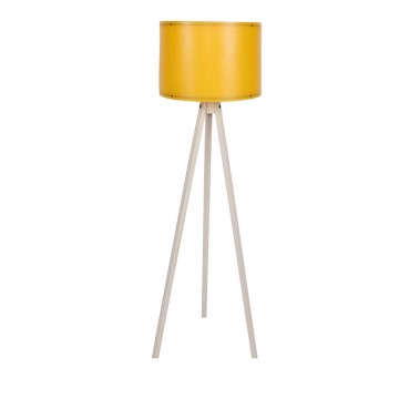 Candeeiro de chão AYD 1xE27/60W/230V laranja/bege