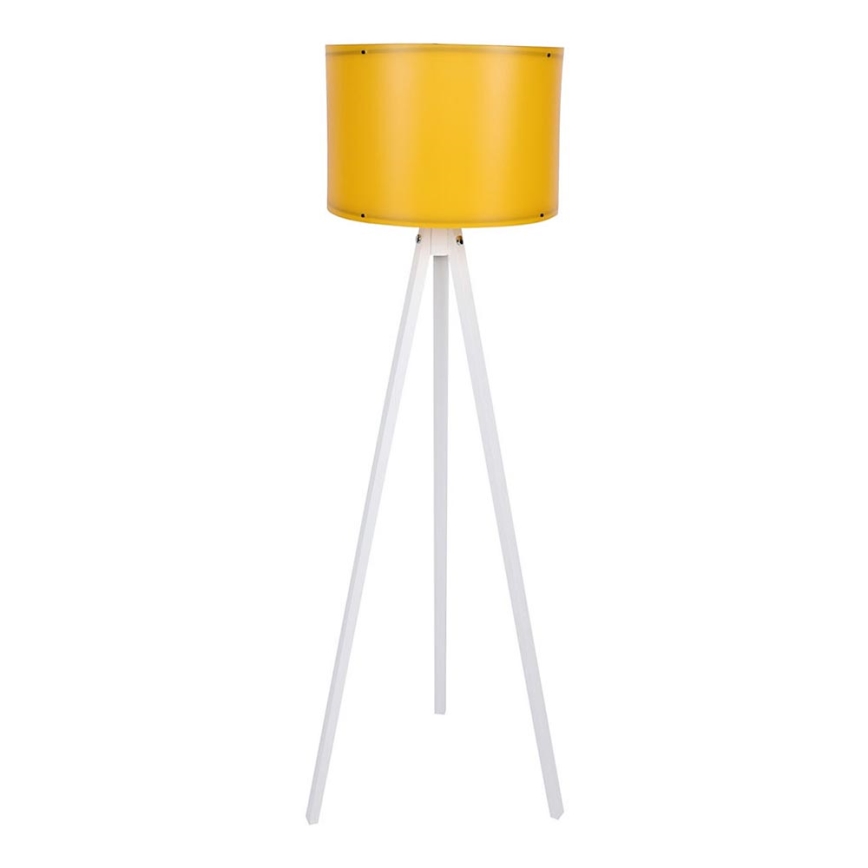 Candeeiro de chão AYD 1xE27/60W/230V laranja/branco