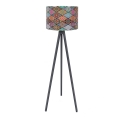 Candeeiro de chão AYD 1xE27/60W/230V multicolorido/cinzento