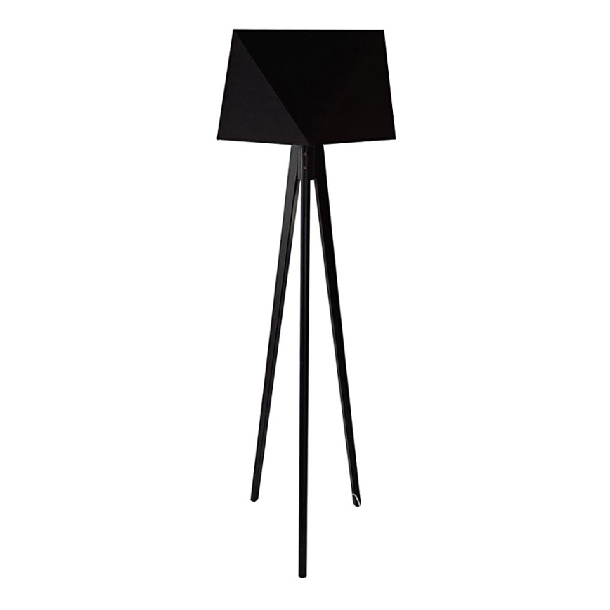 Candeeiro de chão BAKARO 1xE27/60W/230V wenge preto