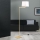 Candeeiro de chão CARLTON 1xE27/40W/230V branco/dourado