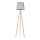 Candeeiro de chão CONE 1xE27/60W/230V pinho cinzento