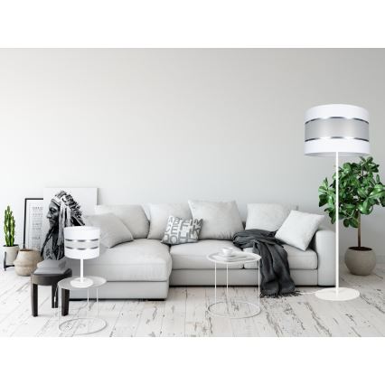 Candeeiro de chão CORAL 1xE27/60W/230V branco