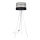 Candeeiro de chão CORAL 1xE27/60W/230V branco/preto/cinzento/dourado