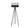 Candeeiro de chão CORAL 1xE27/60W/230V castanho/preto/branco/dourado