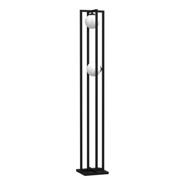 Candeeiro de chão DIEGO 2xE14/40W/230V preto