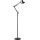 Candeeiro de chão flexível AURIQ 1xE27/60W/230V 184 cm preto
