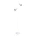 Candeeiro de chão FLOR 2xGU10/8W/230V branco