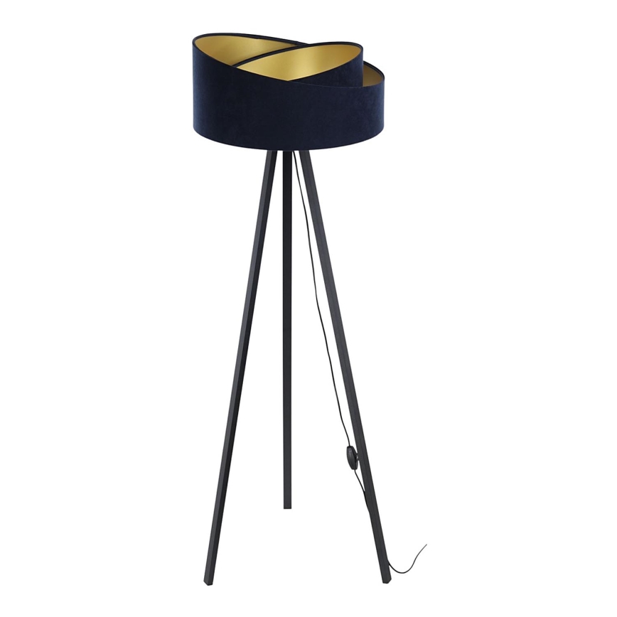 Candeeiro de chão GALAXY 1xE27/60W/230V azul/preto