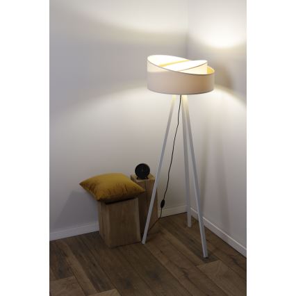 Candeeiro de chão GALAXY 1xE27/60W/230V branco