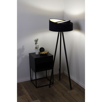 Candeeiro de chão GALAXY 1xE27/60W/230V preto