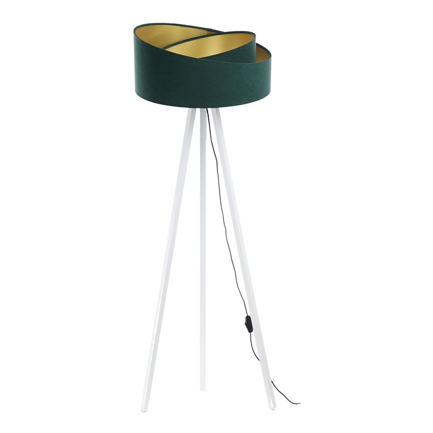 Candeeiro de chão GALAXY 1xE27/60W/230V verde/branco