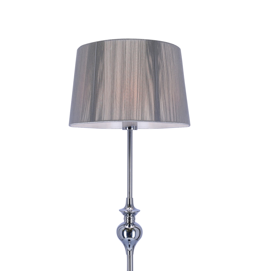 Candeeiro de chão GILLENIA 1xE27/60W/230V prata