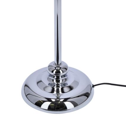 Candeeiro de chão GILLENIA 1xE27/60W/230V prata