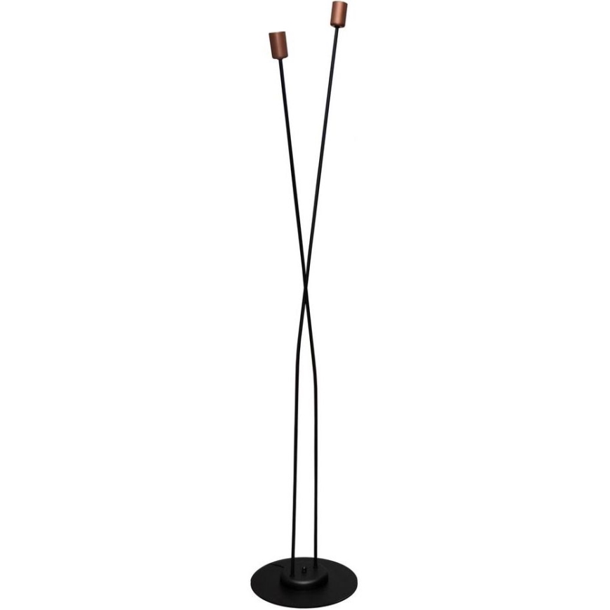 Candeeiro de chão HARVARD 2xE27/15W/230V cobre