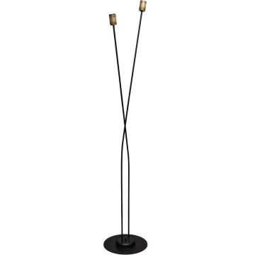 Candeeiro de chão HARVARD 2xE27/15W/230V latão