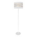 Candeeiro de chão HELEN 1xE27/15W/230V branco/dourado