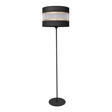 Candeeiro de chão HELEN 1xE27/15W/230V preto/dourado