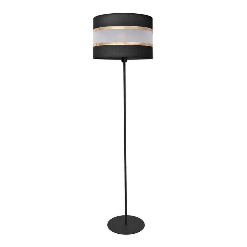 Candeeiro de chão HELEN 1xE27/15W/230V preto/dourado