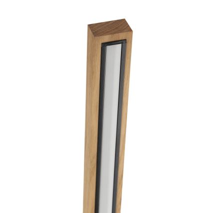 Candeeiro de chão LED ALSET LED/18W/230V carvalho