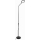 Candeeiro de chão LED com regulação 2em1 LED/10W/230V 3000-4500-6500K preto