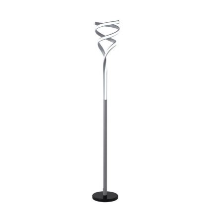 Candeeiro de chão LED com regulação LED/50W/230V 3000-6500K cinzento + comando