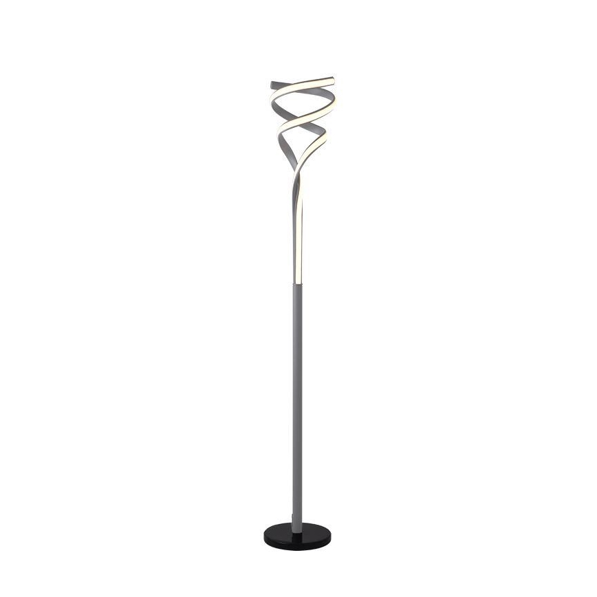 Candeeiro de chão LED com regulação LED/50W/230V 3000-6500K cinzento + comando