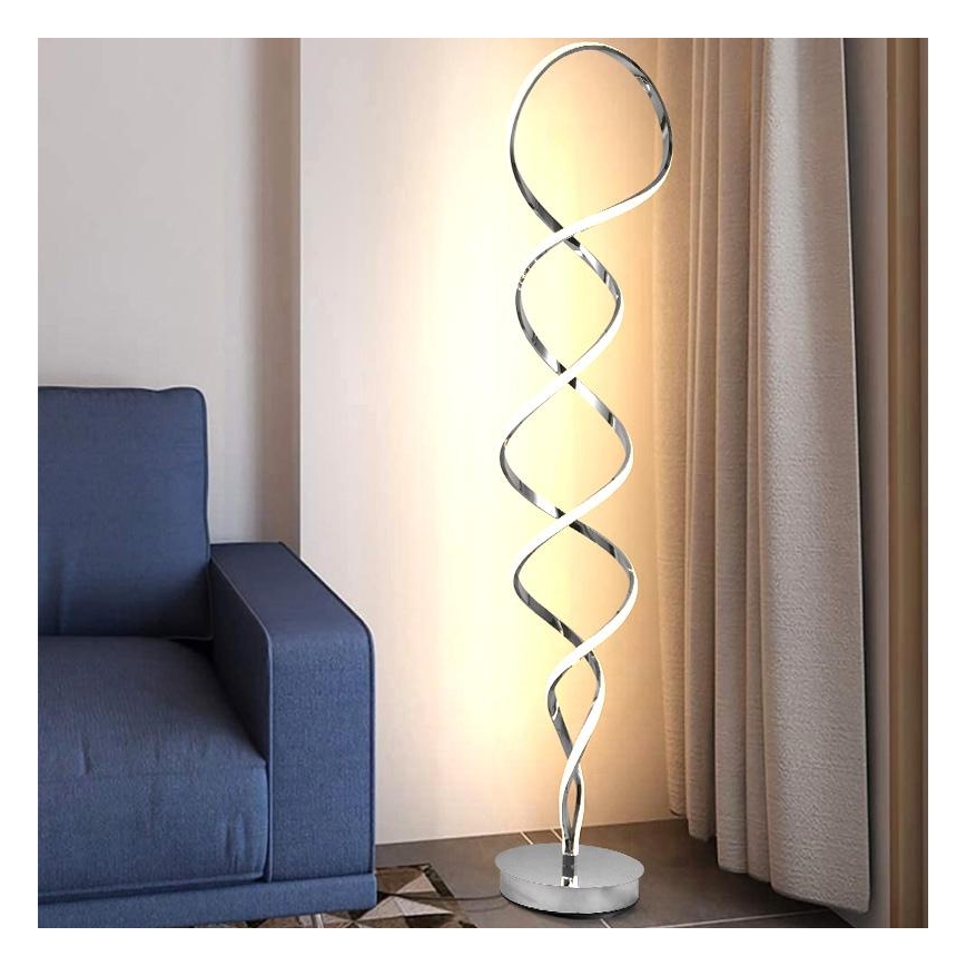 Candeeiro de chão LED com regulação LED/90W/230V 3000-6500K + comando