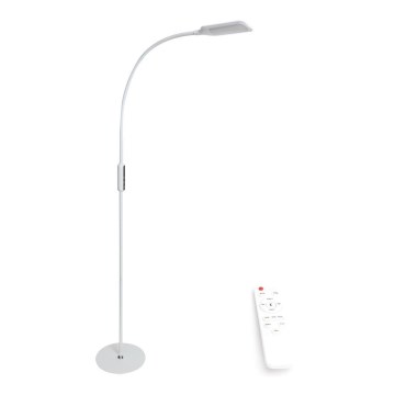 Candeeiro de chão LED com regulação LED/9W/230V 3000-6500K branco + comando