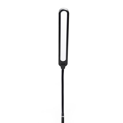 Candeeiro de chão LED com regulação SIGNUS LED/10W/230V 3000/4500/6500K preto