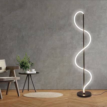 Candeeiro de chão LED EMMA LED/36W/230V preto