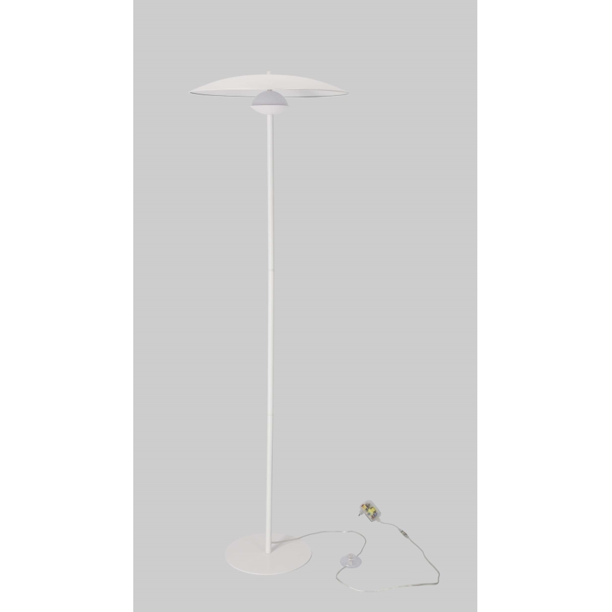 Candeeiro de chão LED LUND LED/16W/230V branco