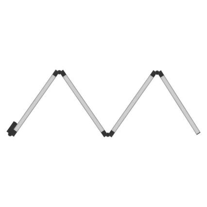 Candeeiro de chão LED RGBIC com regulação GoSmart LED/20W/230V 2700K Wi-Fi Tuya