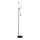 Candeeiro de chão LED TOKYO 1xE27/40W/230V + LED/3W preto/branco