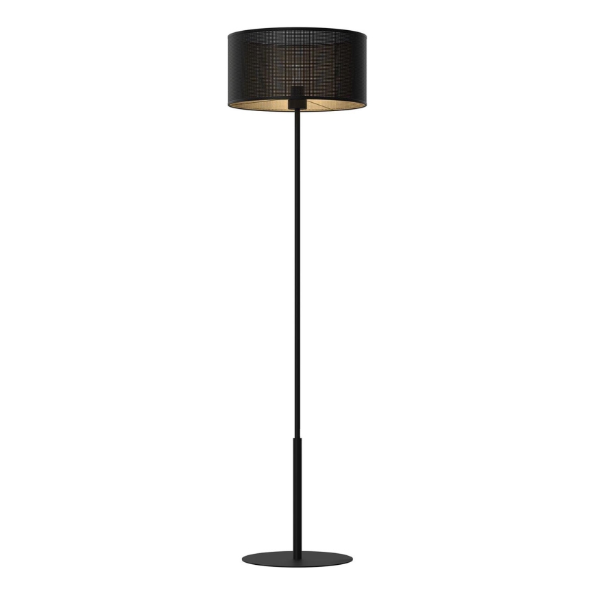 Candeeiro de chão LOFT SHADE 1xE27/60W/230V preto/dourado